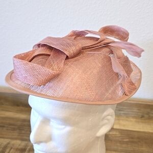 🍃 Rozkitch Feather tea party hat pink